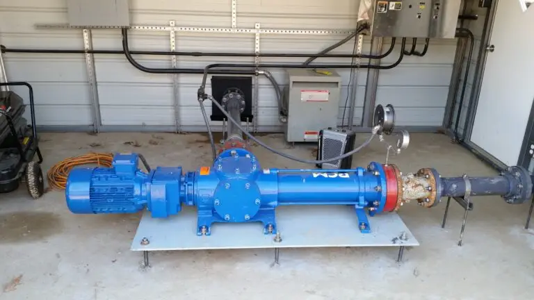 PCM trial progressing cavity pump installed for sludge transfer testing
